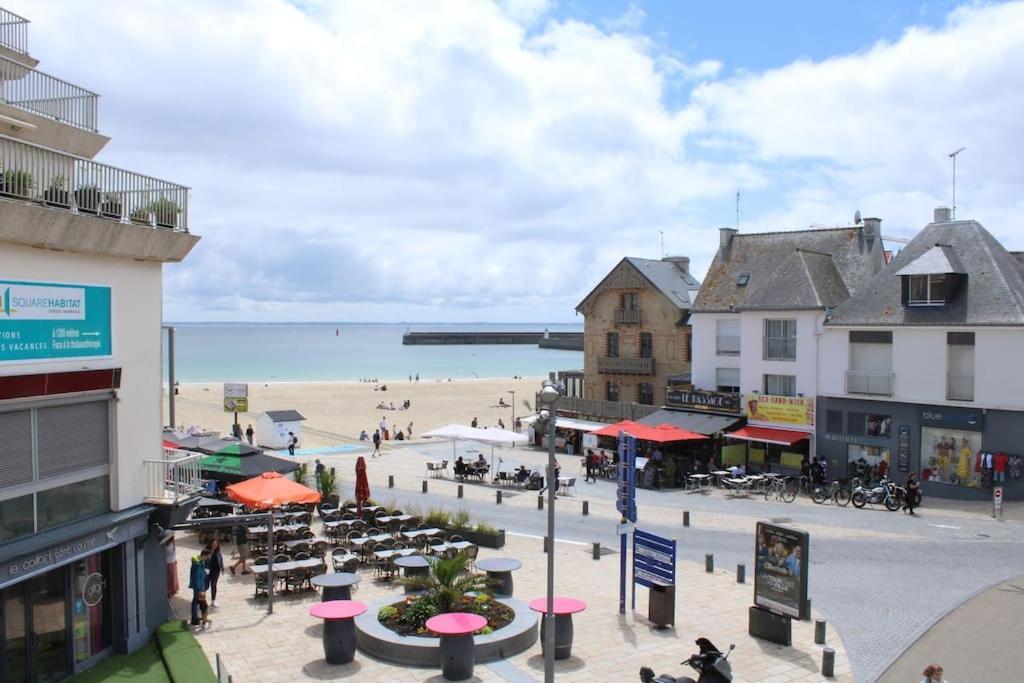 « L'Oceanix » Vue Grande Plage 2Ch Wifi キブロン エクステリア 写真