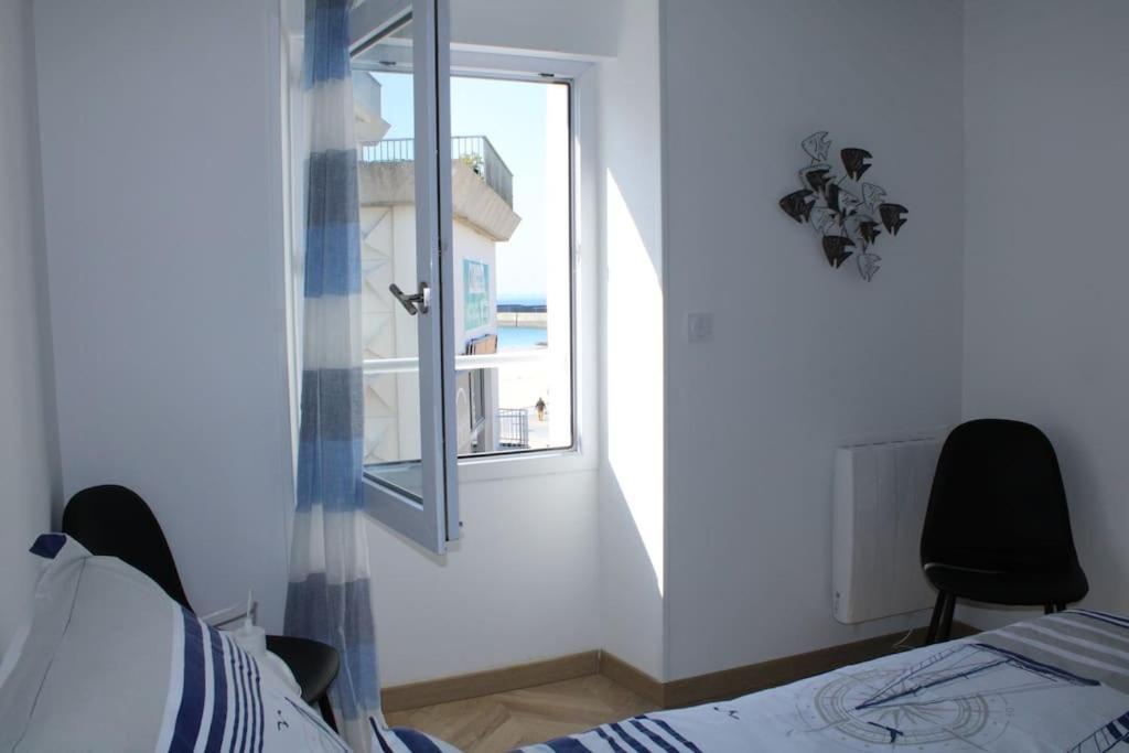 « L'Oceanix » Vue Grande Plage 2Ch Wifi キブロン エクステリア 写真